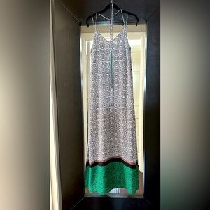 Open back maxi dress